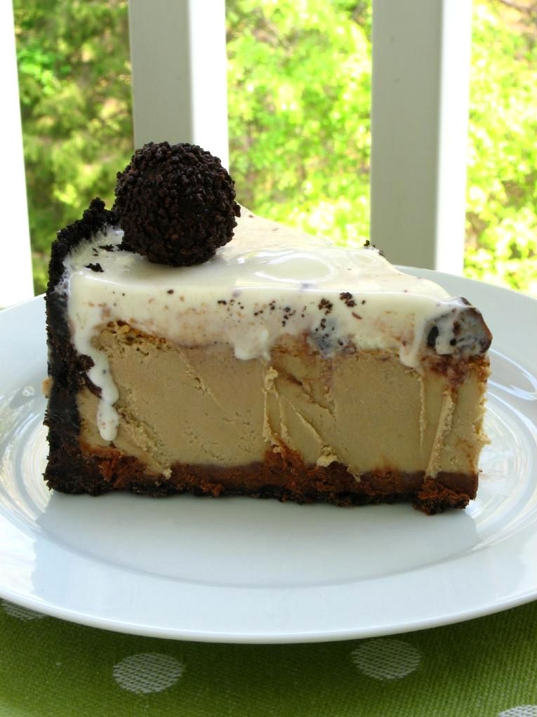 Rich Ice Cream and Coffee Cheesecake Willow Bird Baking